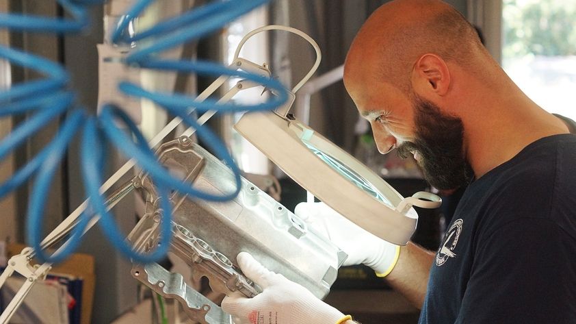 Testing, sorting and reworking